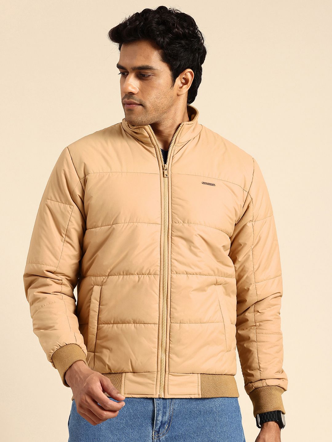 Being Human Mock Collar Bomber Jacket
