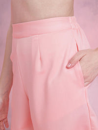 DressBerry Cut-out Detail Top with Shorts Co-Ord Set