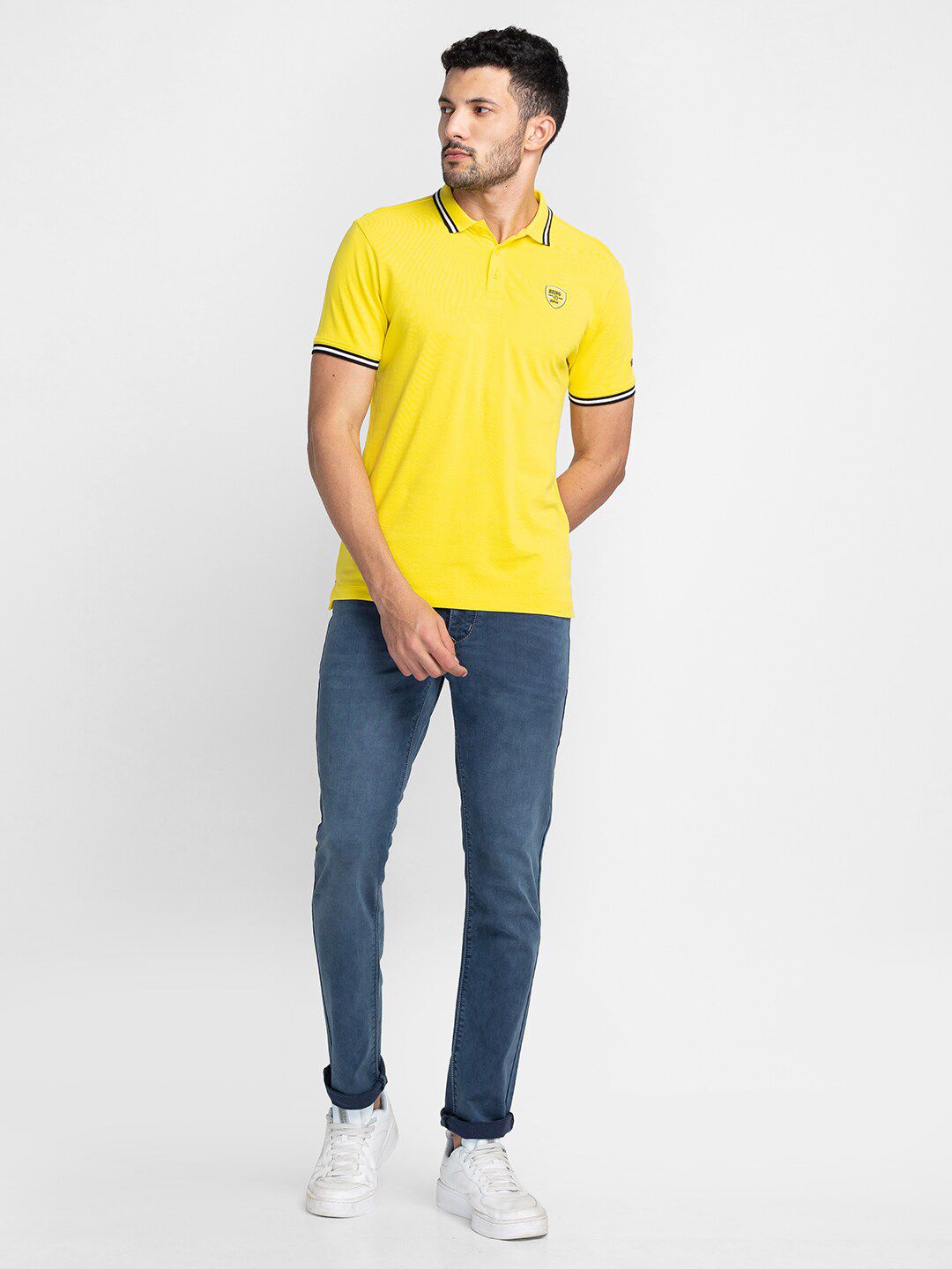 Being Human Polo Collar Short Sleeves T-shirt