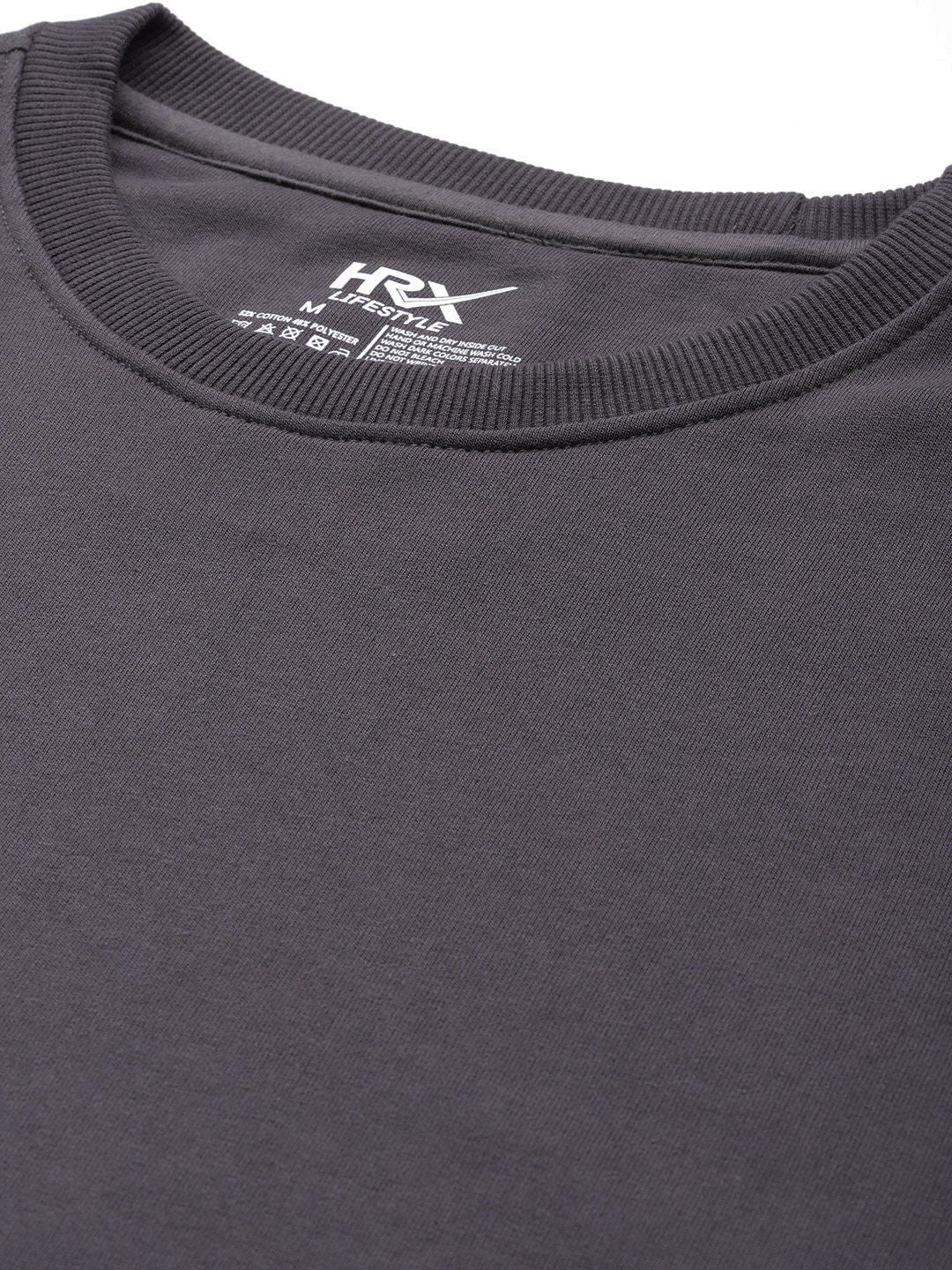 HRX by Hrithik Roshan Round Neck Printed Sweatshirt