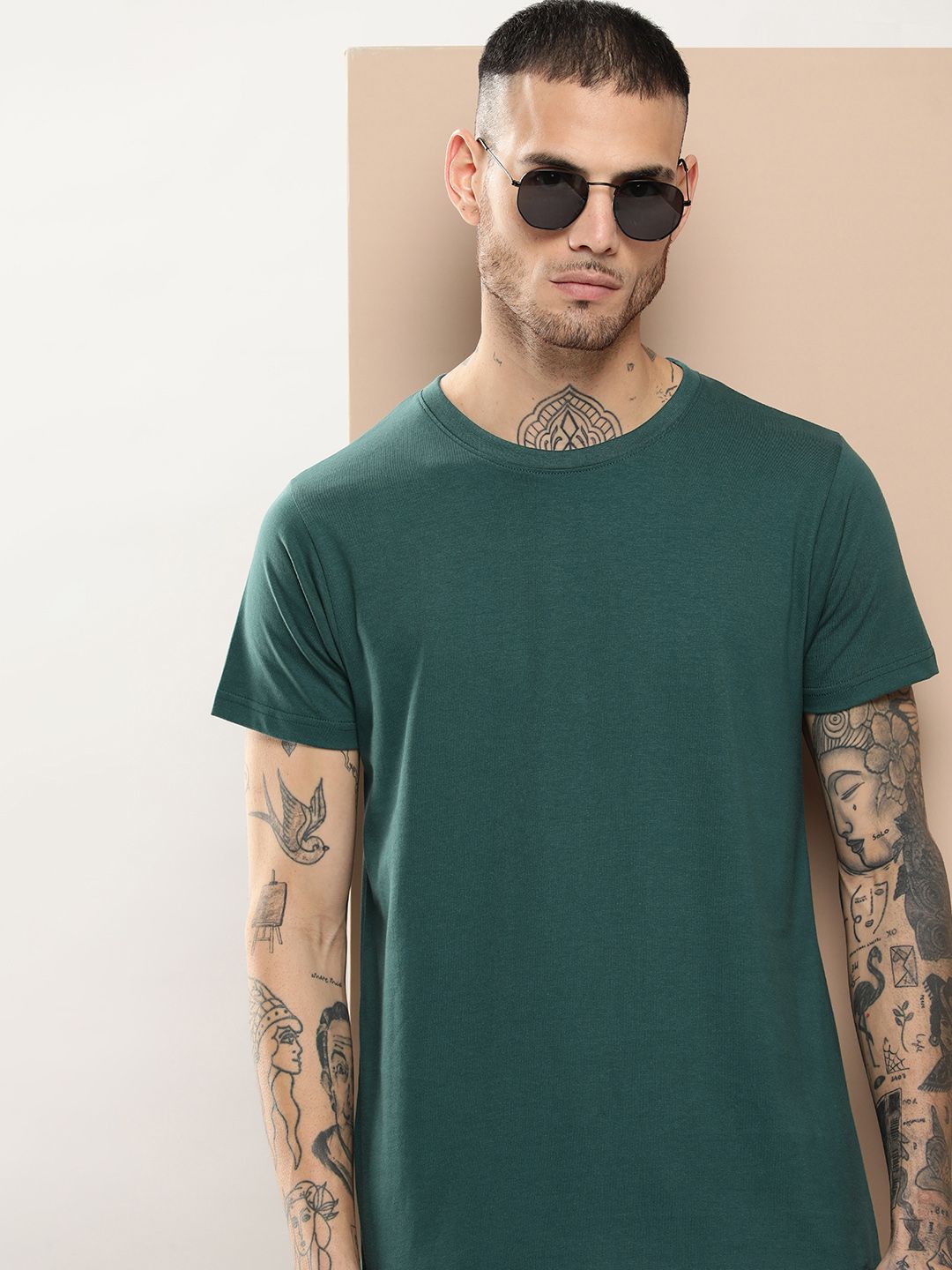 Difference of Opinion Men Pure Cotton T-shirt