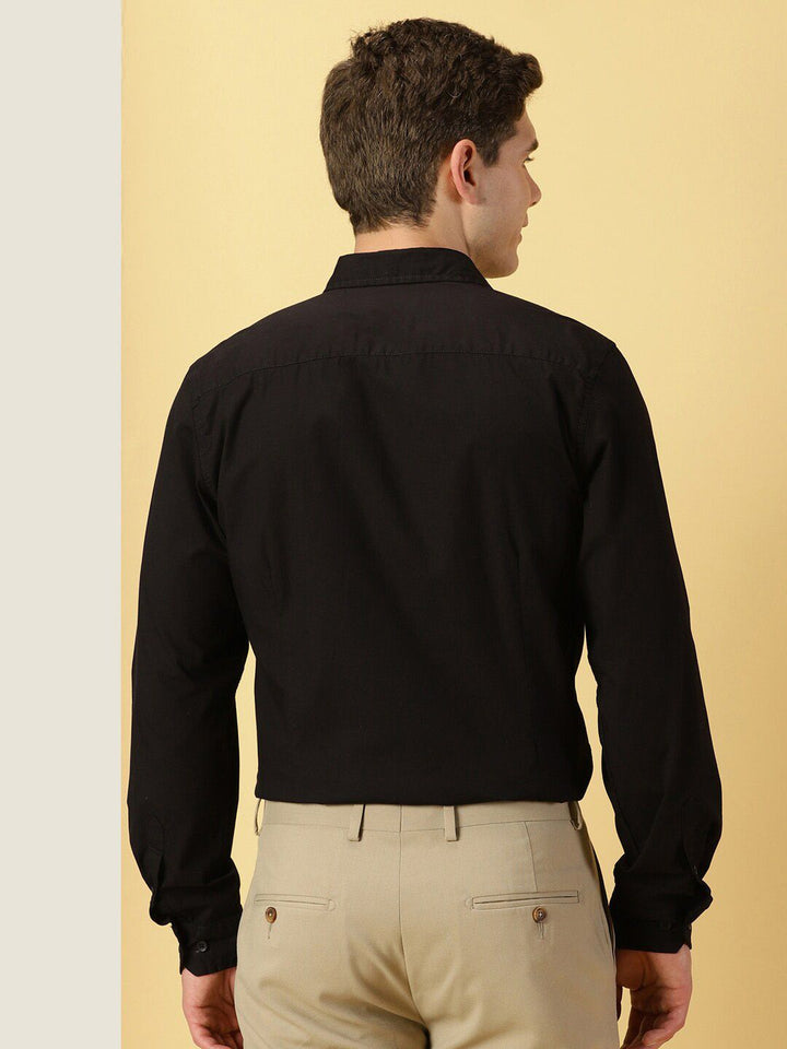 Thomas Scott Spread Collar Slim Fit Classic Casual Shirt