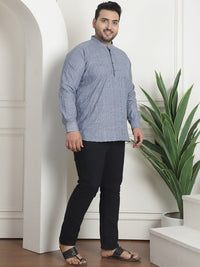 SOJANYA PLUS Geometric Embroidered Pure Cotton Kurta