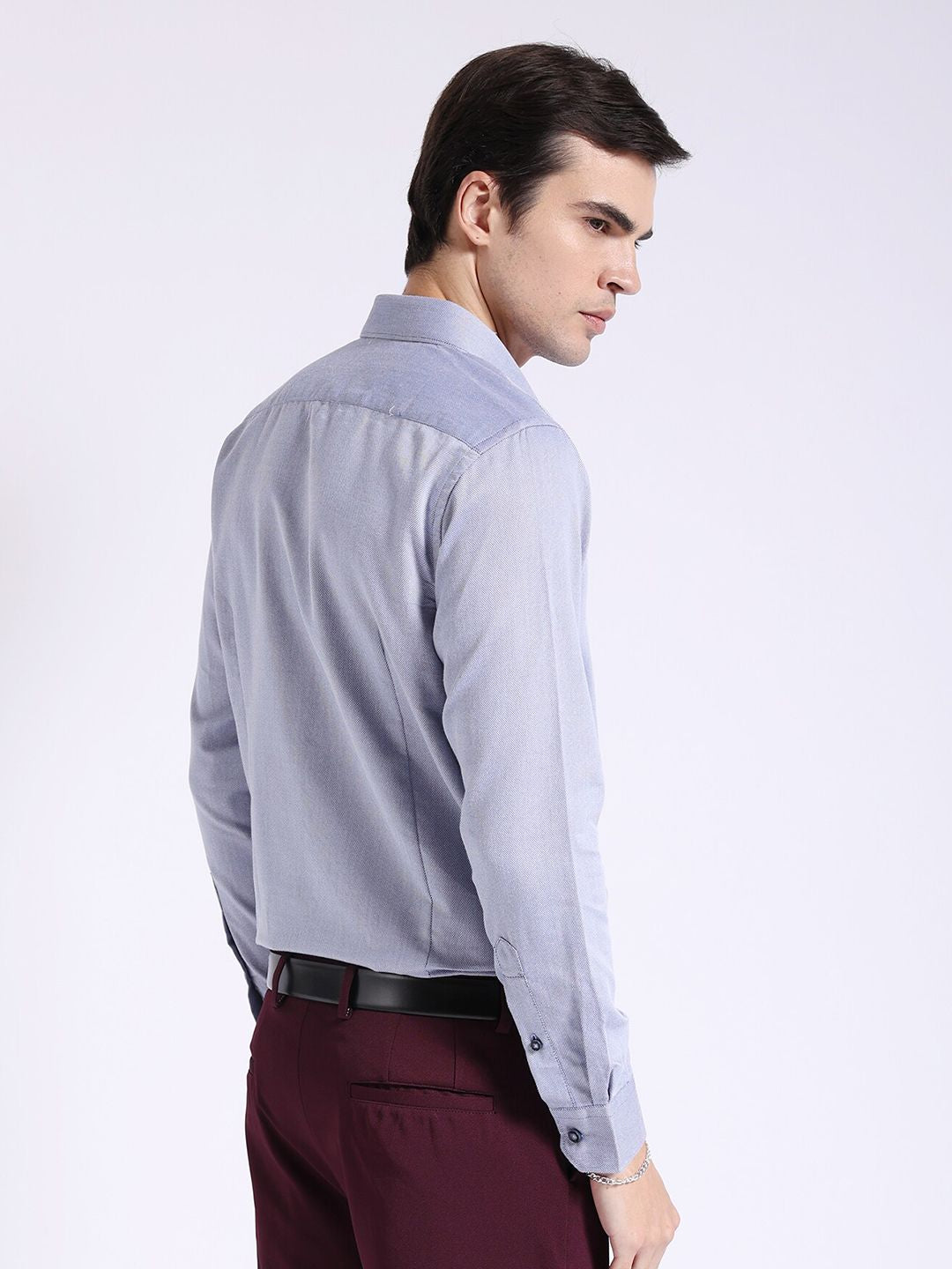 The Indian Garage Co. X Luxe Slim Fit Classic Formal Shirt