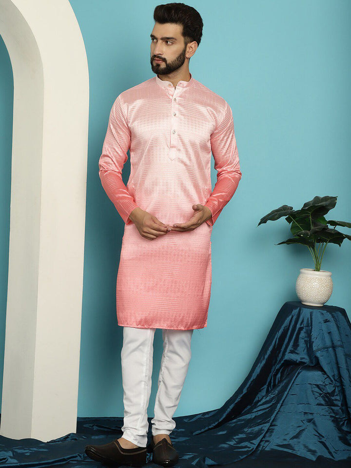 SOJANYA Band Collar Kurta with Churidar