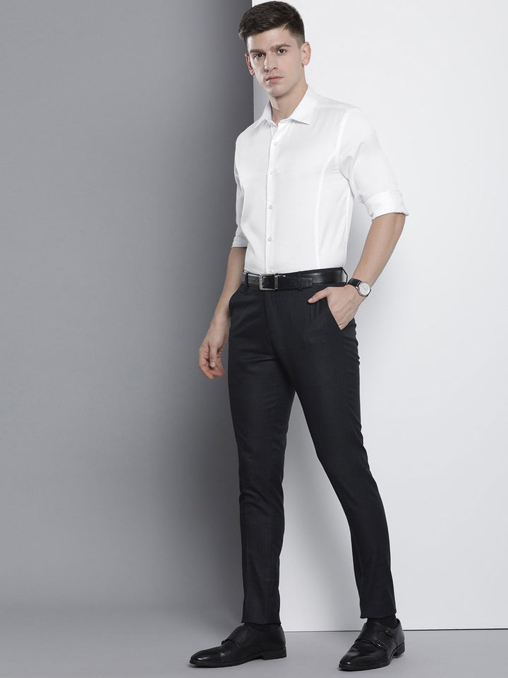 The Indian Garage Co. X Luxe Men Slim Fit Opaque Formal Shirt