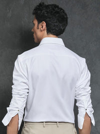 RARE RABBIT Men Ruther Slim Fit Cotton Shirt