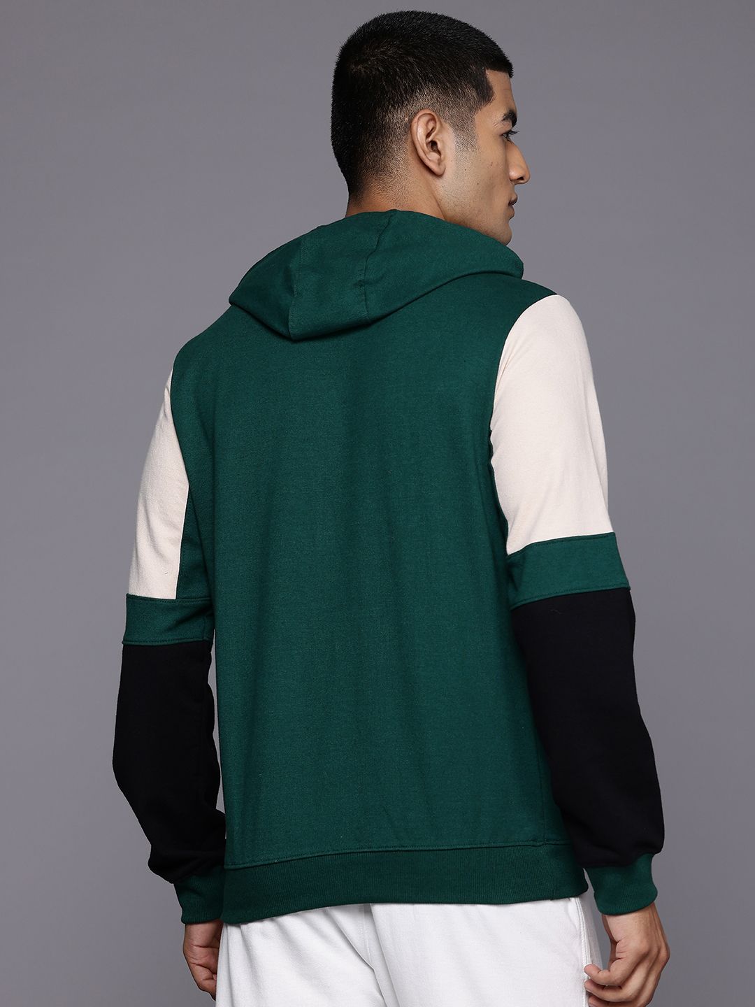 HRX by Hrithik Roshan Typography Print Hooded Sweatshirt