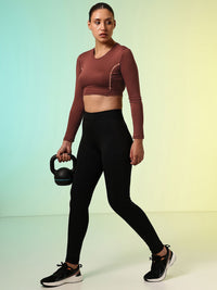HRX by Hrithik Roshan Rapid-Dry Crop Training T-shirt