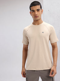 HRX by Hrithik Roshan Mesh Panel Back Rapid-Dry Training T-shirt