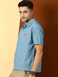 Thomas Scott Classic Boxy Short Sleeves Pure Cotton Casual Shirt