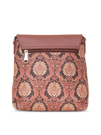 ZOUK Ethnic Motifs Printed Shopper Sling Bag