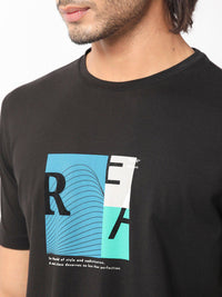 RARE RABBIT Men Rings-4 Slim Fit Solid Polo Collar T-Shirt