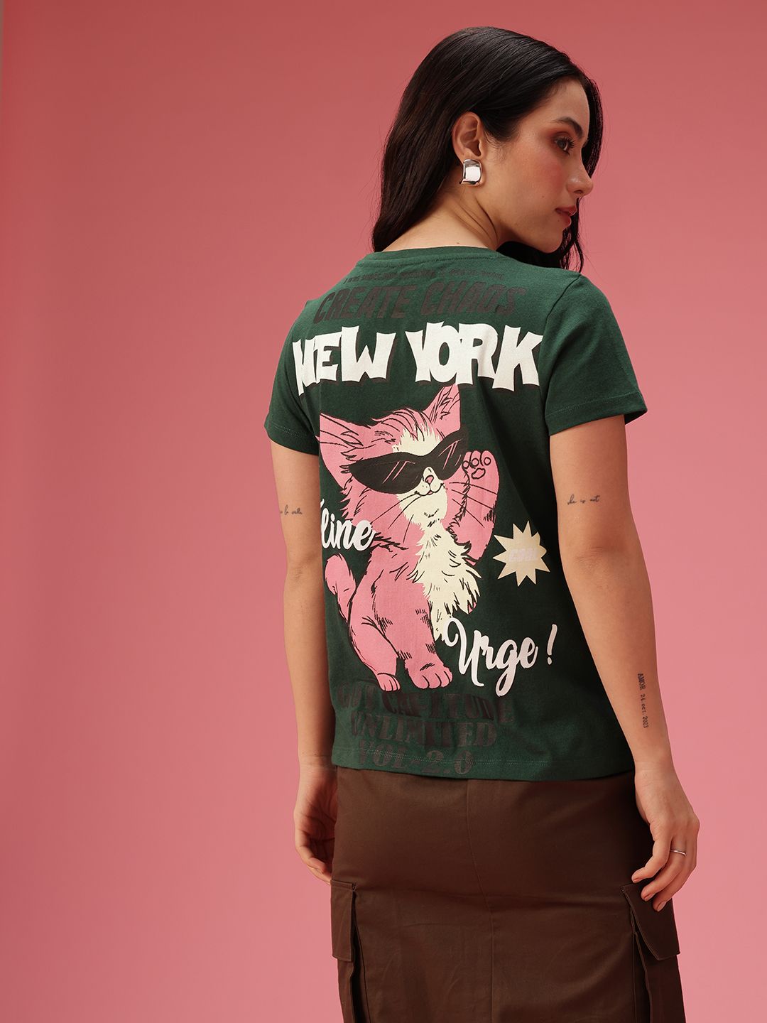DressBerry Graphic Printed T-shirt