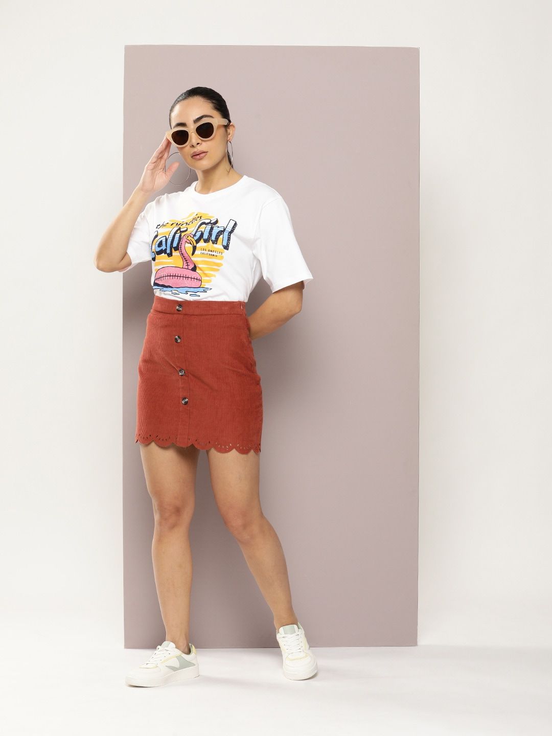 DILLINGER Graphic Printed Oversized Pure Cotton T-Shirt