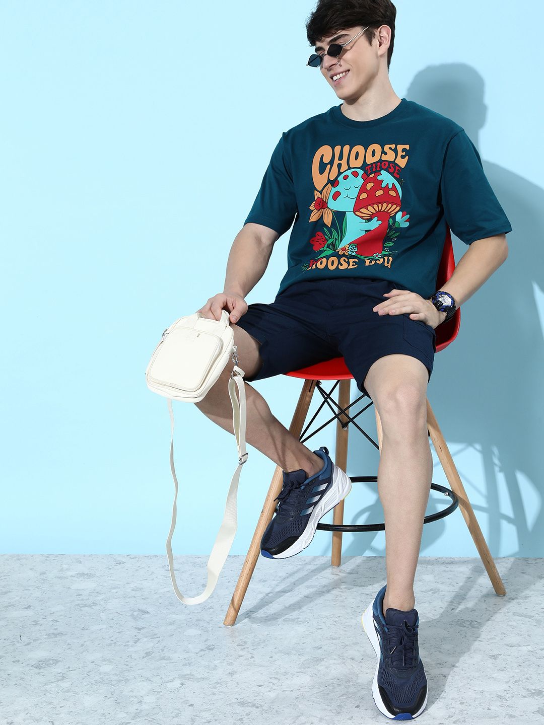 DILLINGER Graphic Printed Oversized T-shirt
