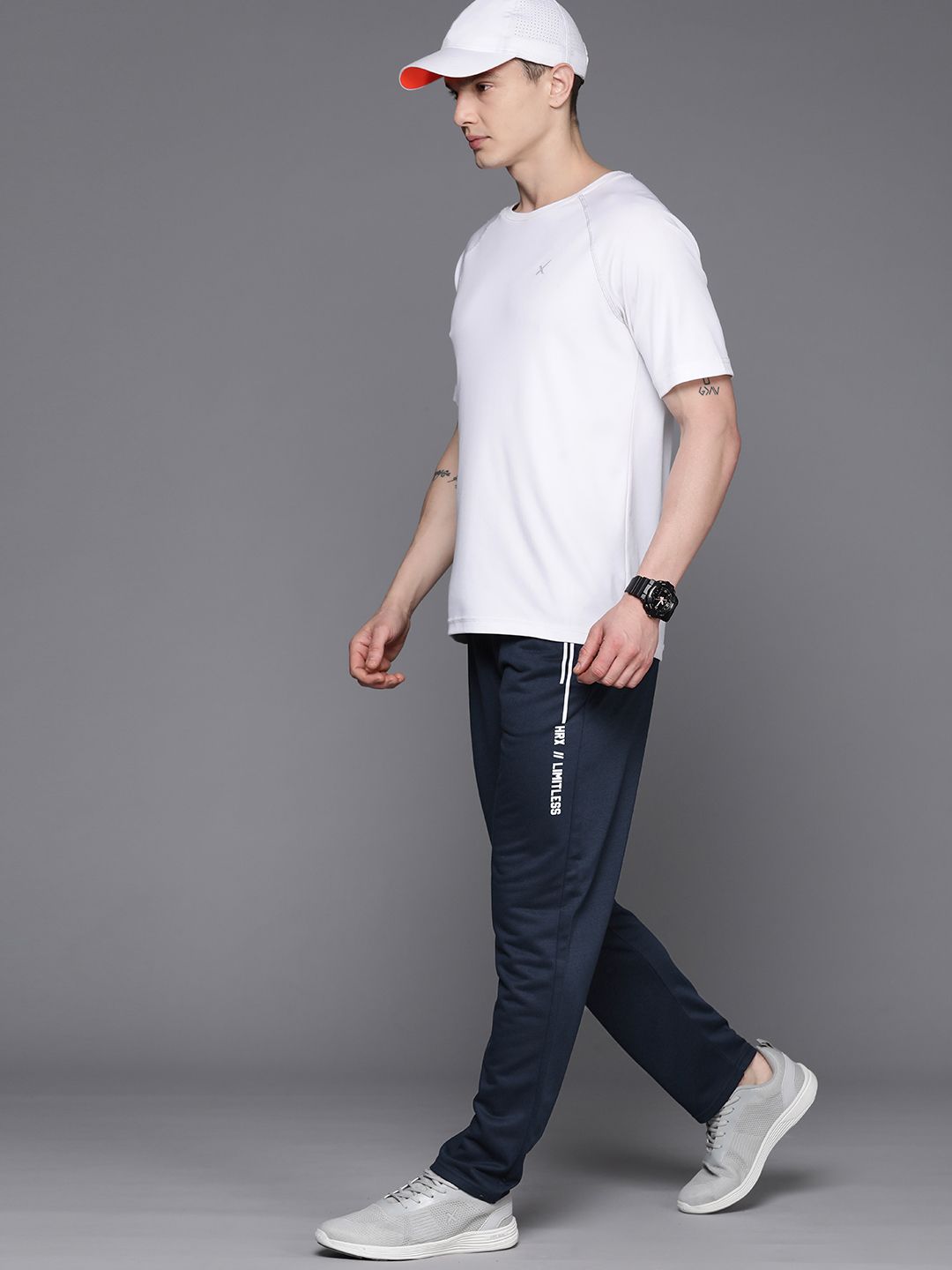 HRX by Hrithik Roshan Men Printed Detail Lifestyle Track Pants