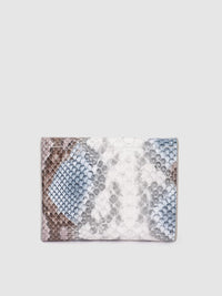 Lino Perros Women Croc Textured Three Fold Wallet