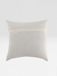 STITCHNEST Green & White Set of 2 Floral Square Cushion Covers