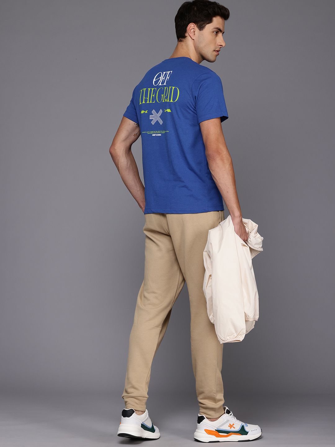 HRX oleh Hrithik Roshan Lifestyle Typography Print T-Shirt