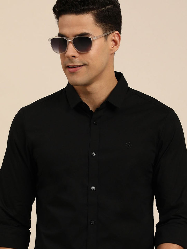 Being Human Men Solid Slim Fit Casual Shirt