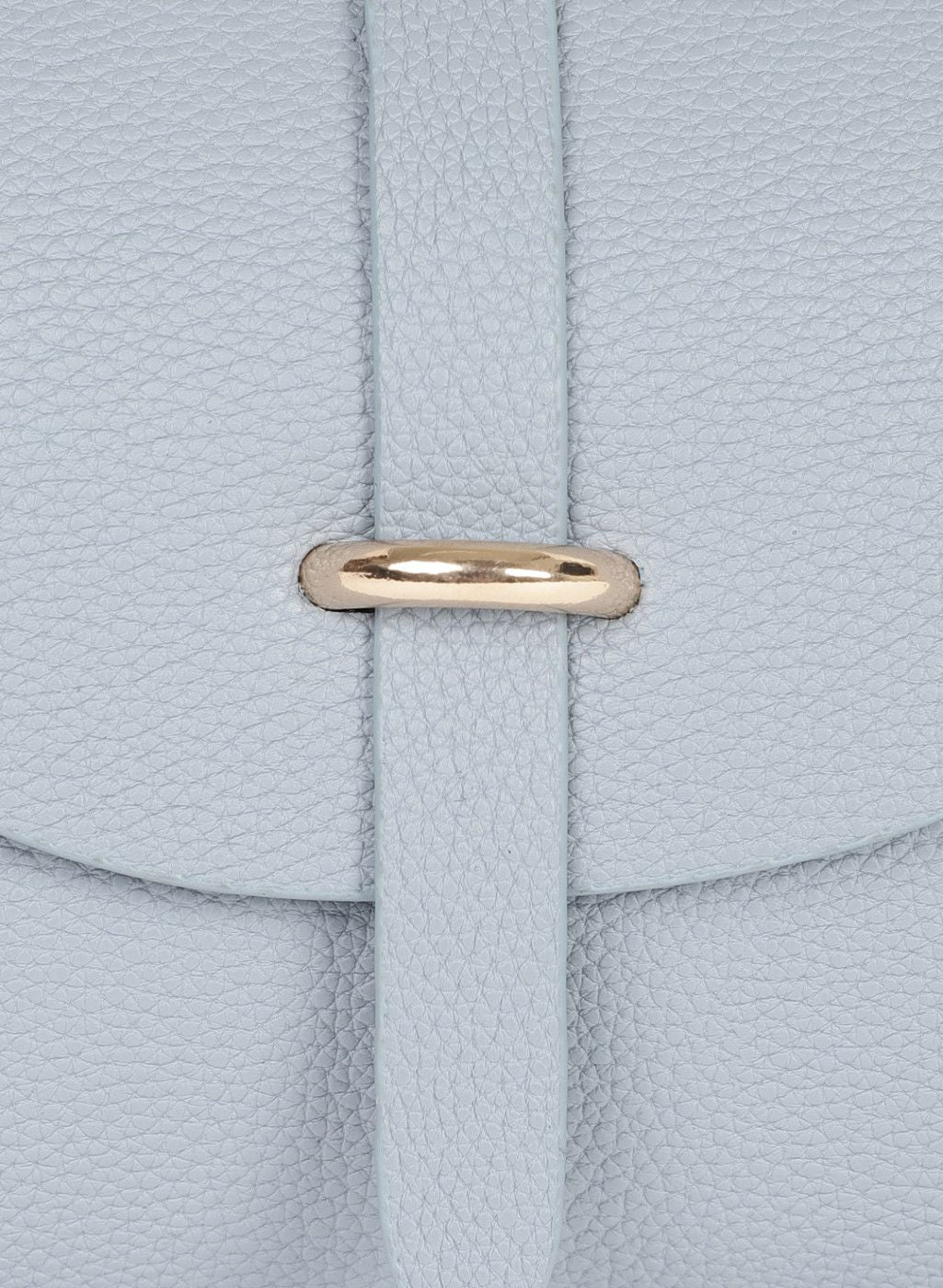 DressBerry Blue Textured Small Sling Bag