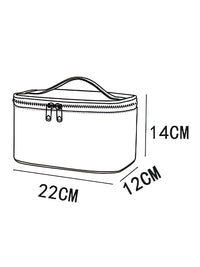 Cortina Blue Water Resistant Makeup Organiser