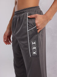 HRX by Hrithik Roshan Men Brand Logo Printed Mid-Rise Rapid-Dry Training Joggers