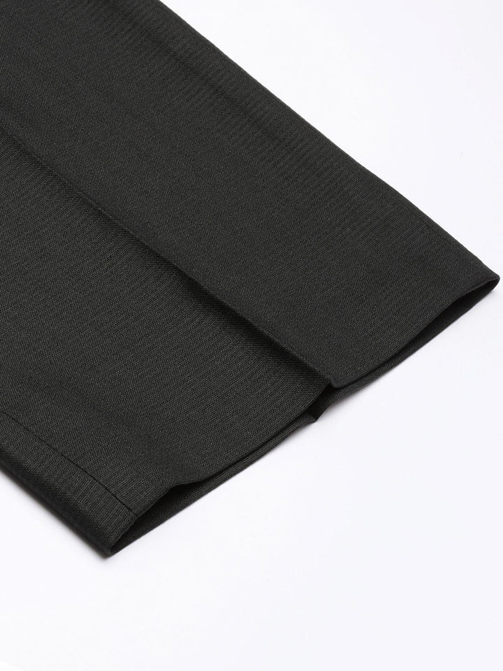 Park Avenue Men Solid Mid-Rise Formal Trousers