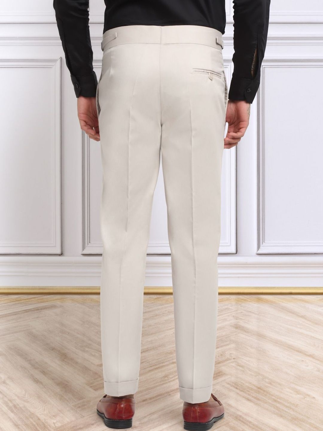 Moda Rapido Men Slim Fit Easy Wash Trousers