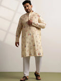 SOJANYA PLUS Men Ethnic Motifs Printed Regular Kurta with Pyjamas