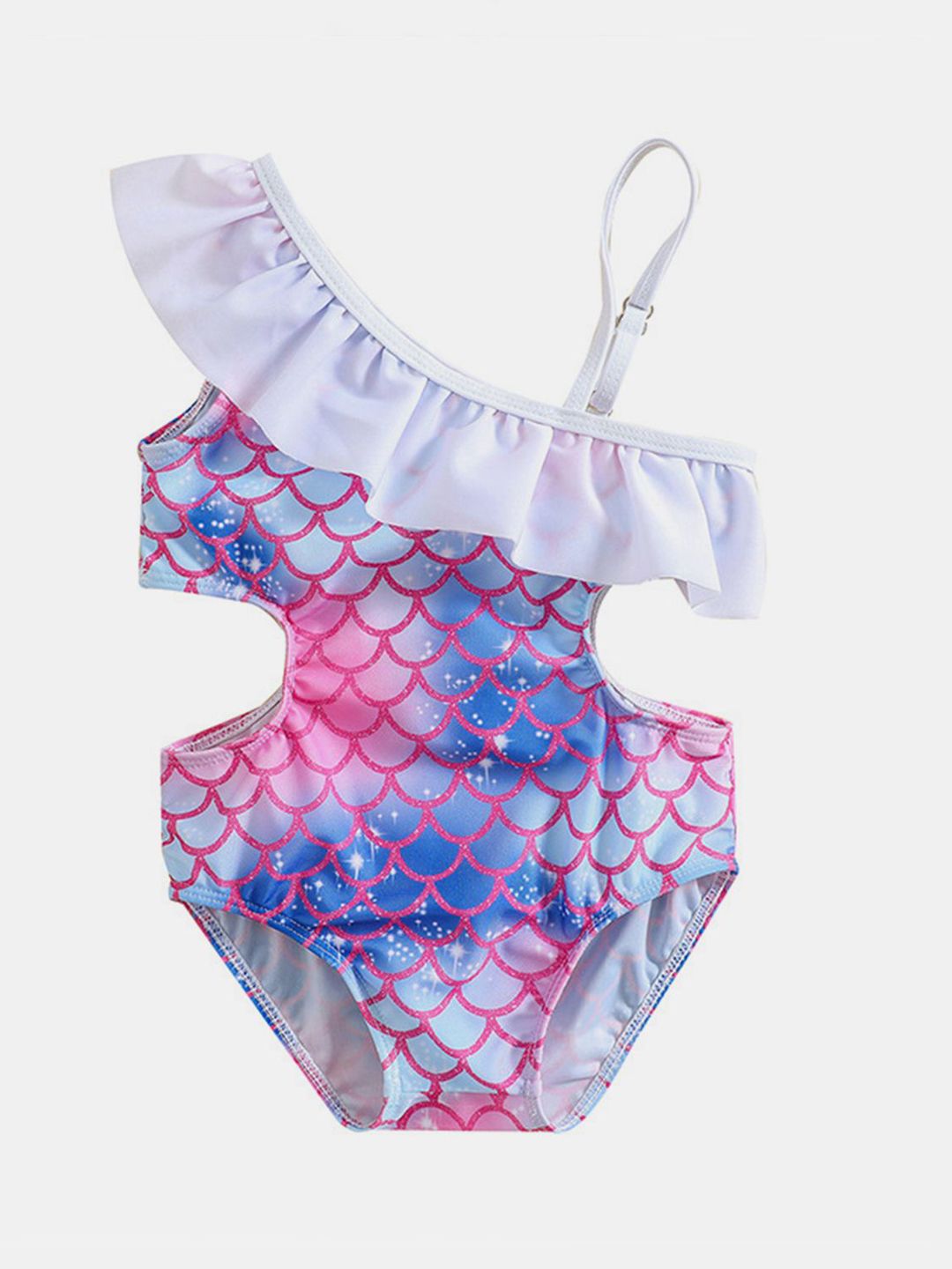 Gadis bayi YK dicetak bodysuit tanpa lengan