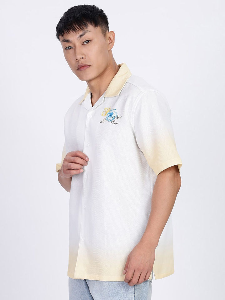 Eszett Men Floral Printed Casual Shirt