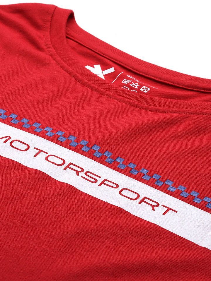 HRX by Hrithik Roshan Women Striped Crop T-shirt