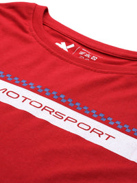 HRX by Hrithik Roshan Women Striped Crop T-shirt