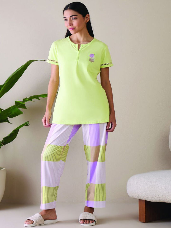 Sweet Dreams Women Pure Cotton Night suit