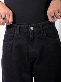 The Indian Garage Co Men Tapered Fit Highly Distressed Pure Cotton Jeans