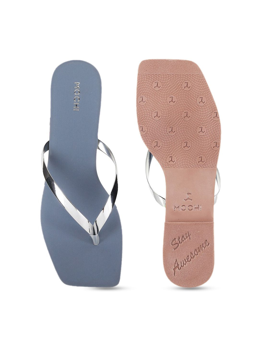Mochi Open Toe T-Strap Flats