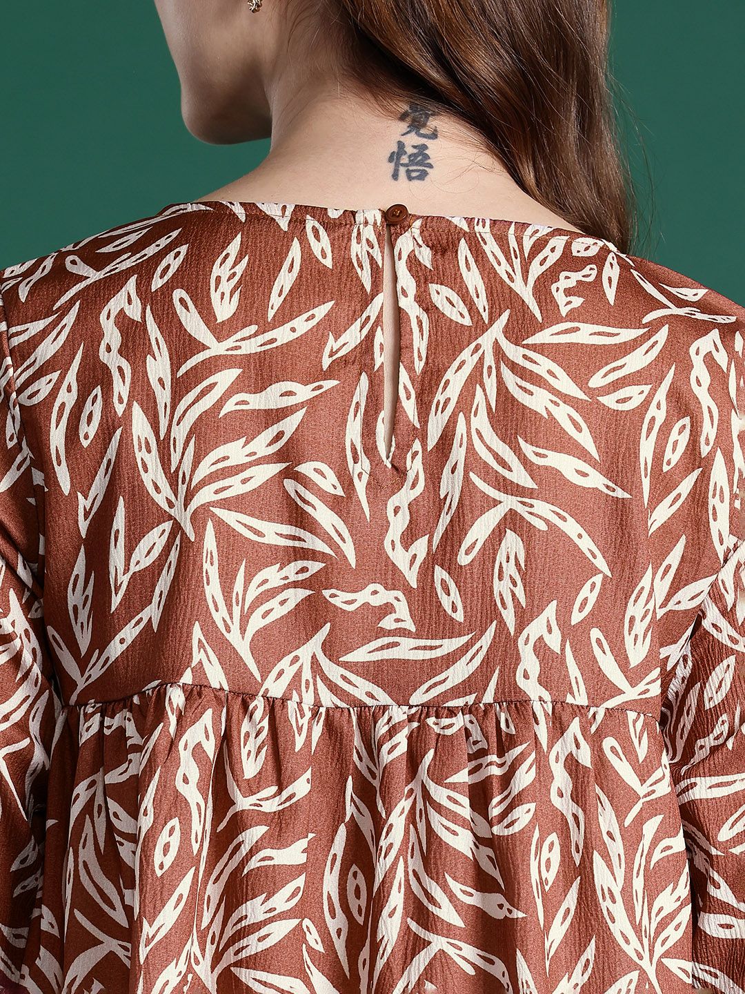 DressBerry Printed A-Line Top