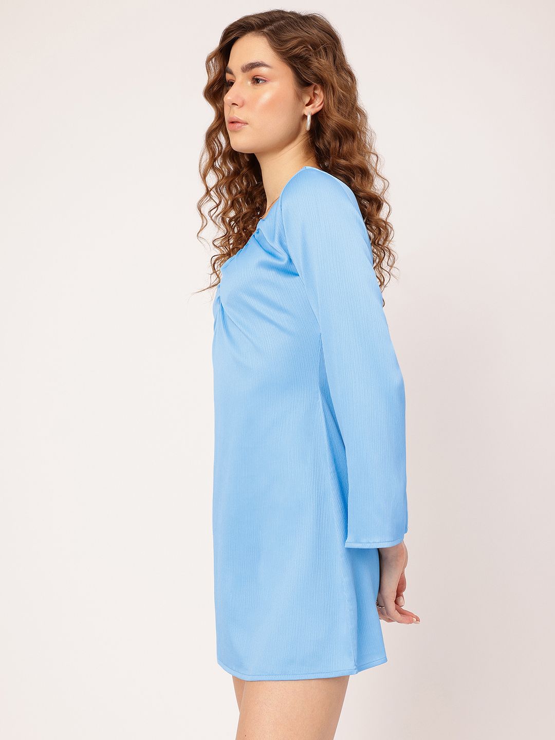 DressBerry Mini Mayhem Keyhole Neck A-Line Dress