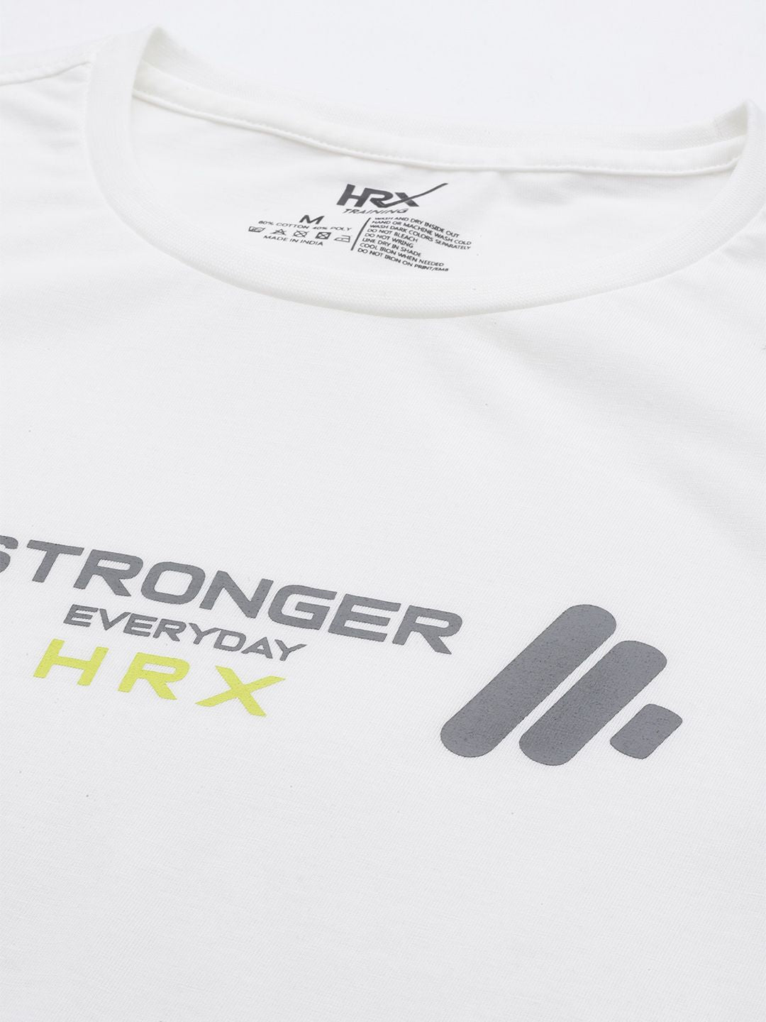 HRX by Hrithik Roshan Brand Logo Printed Rapid-Dry Training T-shirt