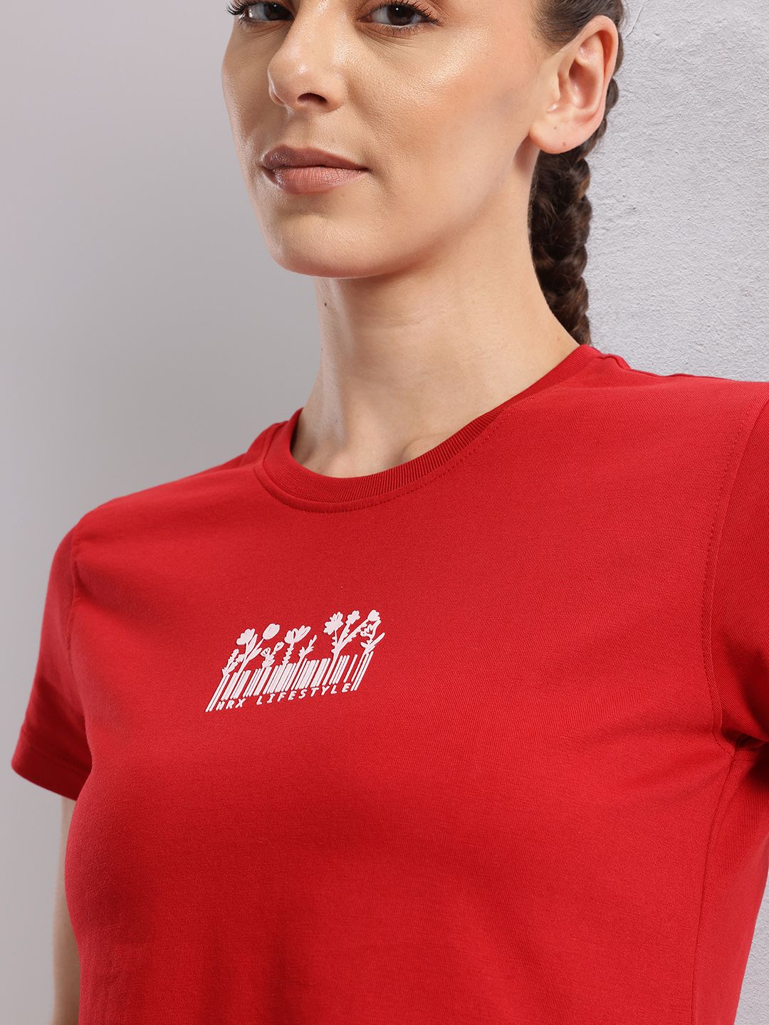 HRX by Hrithik Roshan Women Typography Printed T-shirt