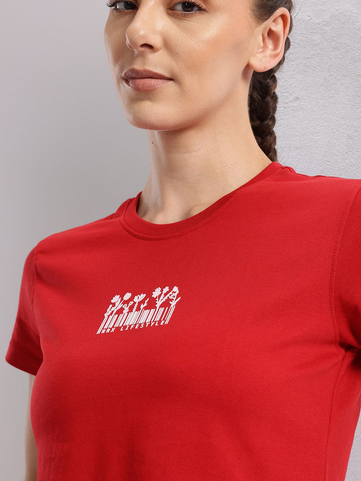 HRX by Hrithik Roshan Women Typography Printed T-shirt