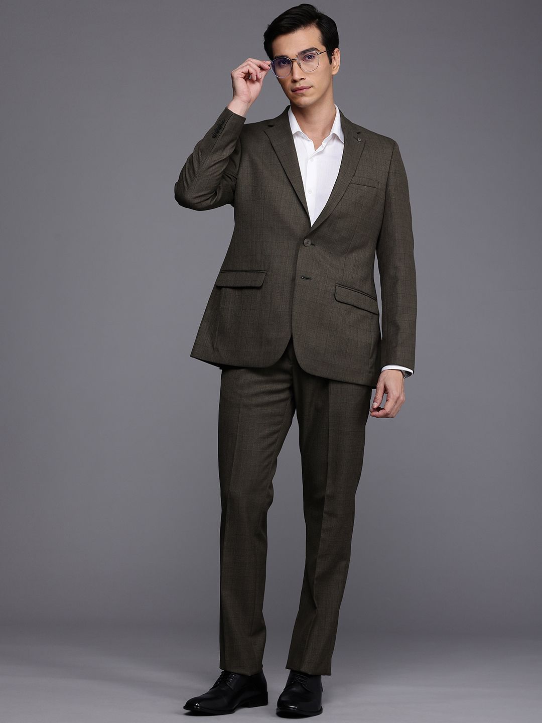 Raymond Diri Reka Bentuk Diri Terjadi Lapel Single-Breasted Formal 2 Piece Suits