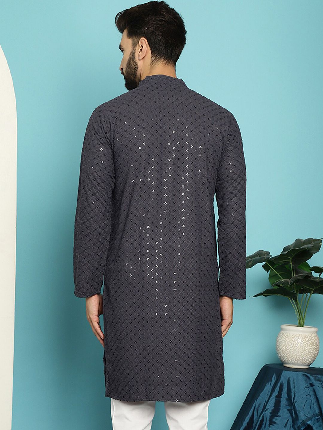 SOJANYA Kurta Kapas Tulen Sulam