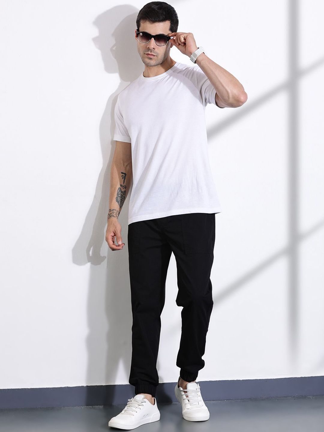 Thomas Scott Men Classic Slim Fit Joggers Trousers
