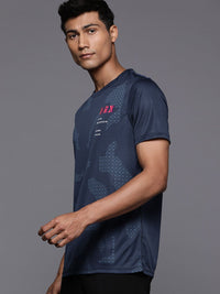 HRX by Hrithik Roshan Men Typography Printed Rapid-Dry Training T-shirt