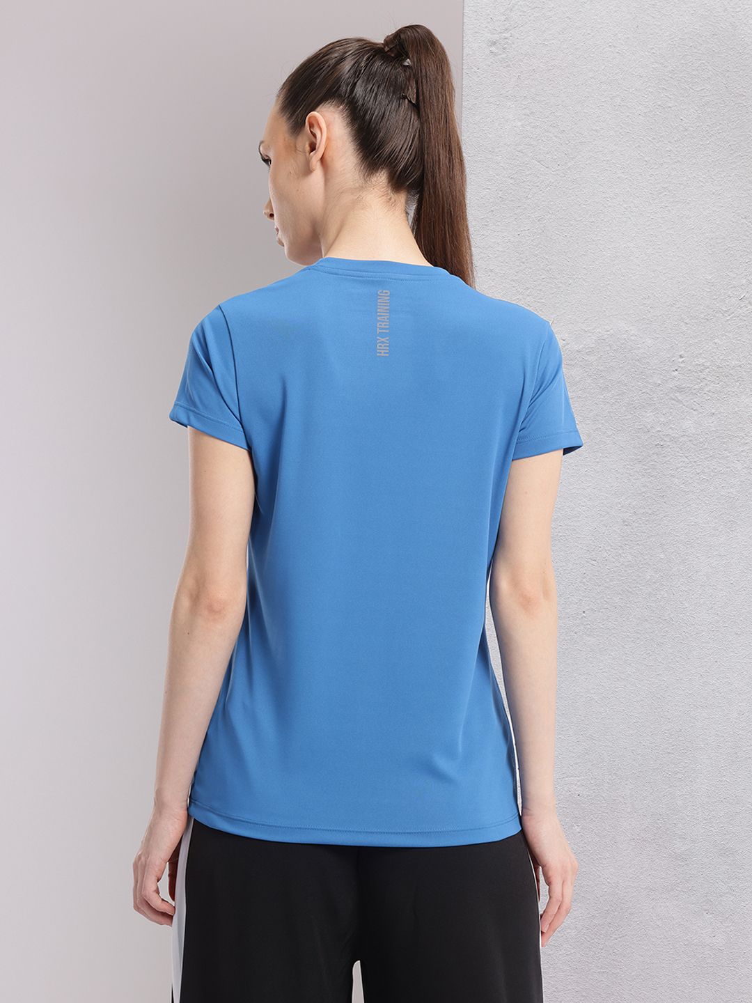 HRX by Hrithik Roshan Printed Rapid-Dry Training T-shirt