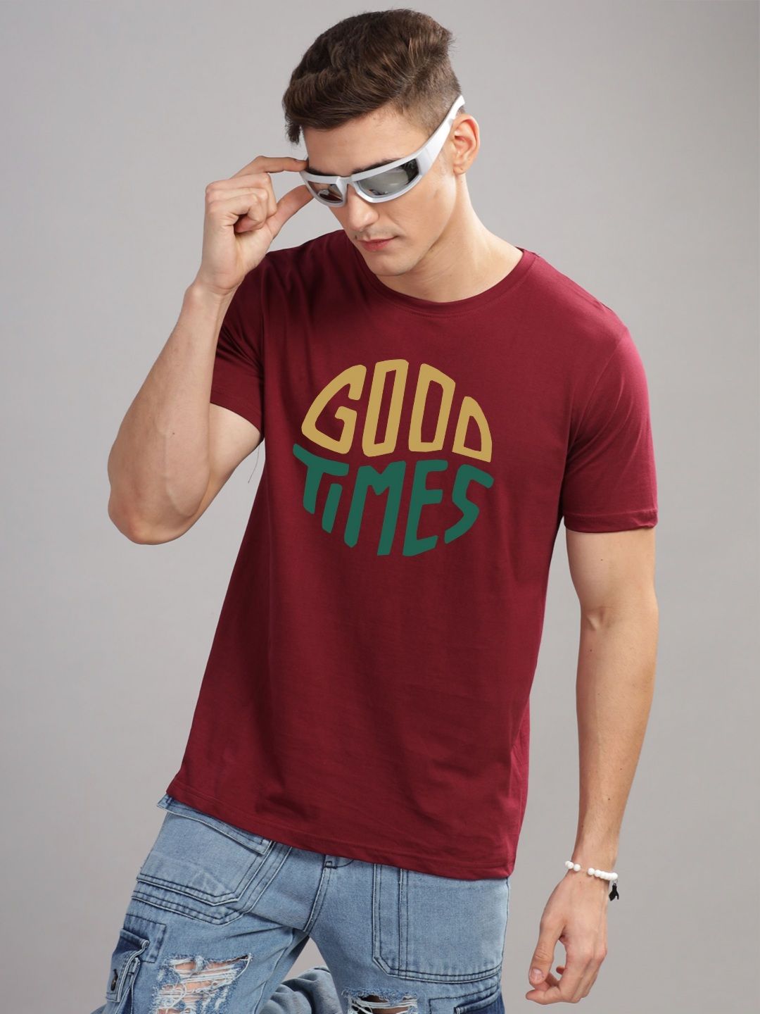 ADRO Men Printed T-shirt