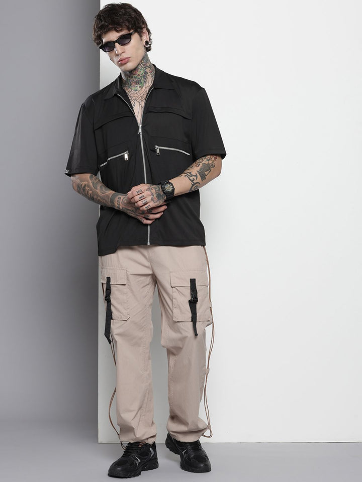 The Indian Garage Co Solid Relaxed Fit Casual Shirt